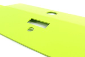 Subaru WRX Radiator Shroud - Perrin Performance - Neon Yellow - `02-`07